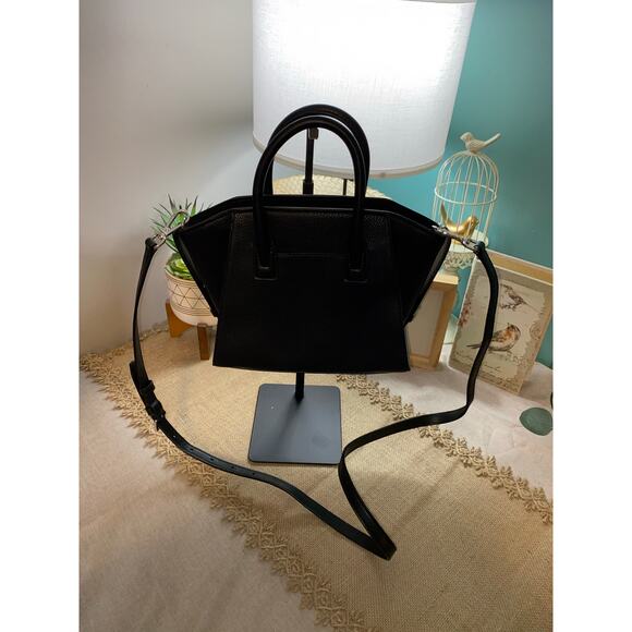 Michael Kors Avril Small Studded Patchwork Signature Logo Satchel Purse GUC - Picture 8 of 8